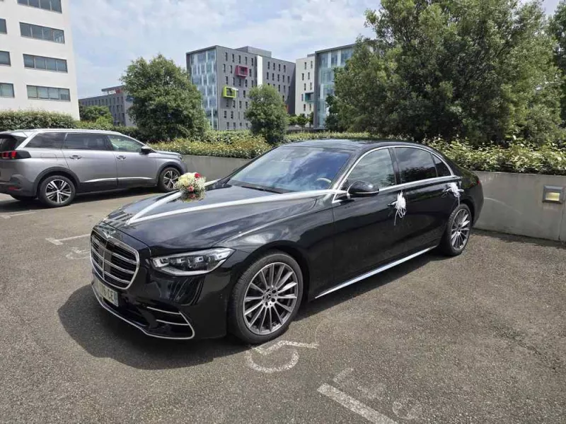 Mercedes s450 limousine, Nantes, Rennes et Brest, GOLD VTC