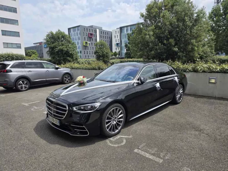 Mercedes s450 limousine, Nantes, Rennes et Brest, GOLD VTC