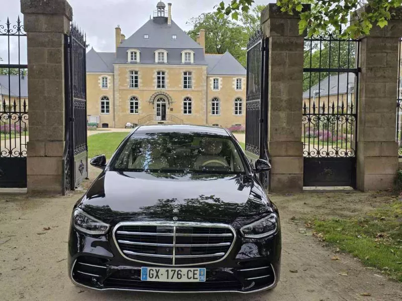 Mercedes s450 limousine, Nantes, Rennes et Brest, GOLD VTC
