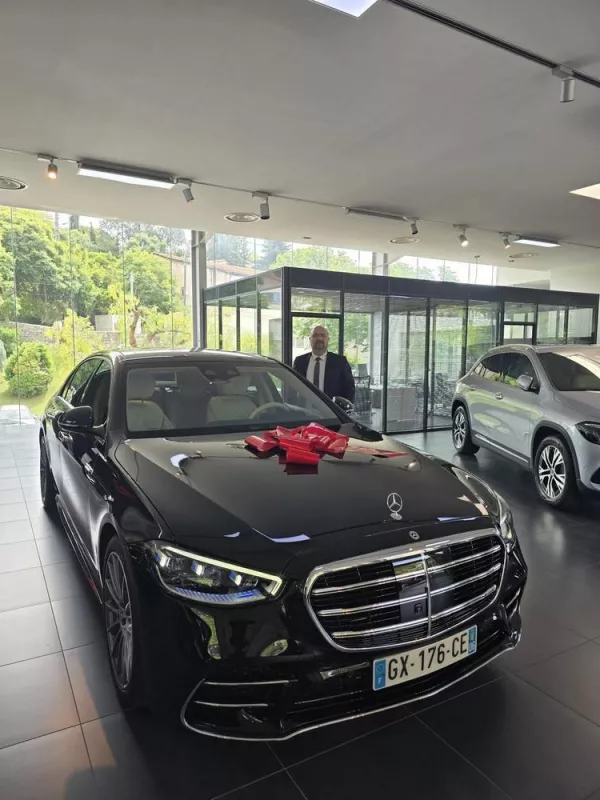 Mercedes s450 limousine, Nantes, Rennes et Brest, GOLD VTC