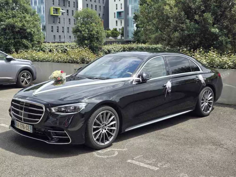 Mercedes s450 limousine, Nantes, Rennes et Brest, GOLD VTC