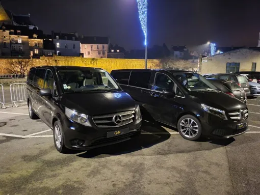 Mise à disposition d'un VTC haut de gamme privatisé pour des mariés et leurs invités à Rennes